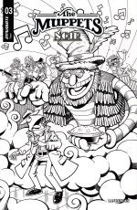 Muppets Noir #3 Langridge B&W Var