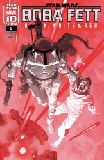 Star Wars Boba Fett Black White & Red #1 Casanovas Var
