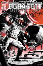 Star Wars Boba Fett Black White & Red #3 Siqueira Var