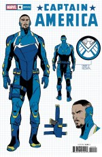 Captain America #6 Schiti Design Var
