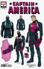 Captain America #8 Schiti Design Var