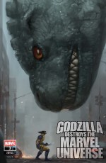 Godzilla Destroys the Marvel Universe #3 JeeHyung Lee Var