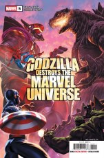 Godzilla Destroys the Marvel Universe #5