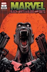 Marvel Black White Blood & Guts #3 Pollina Var