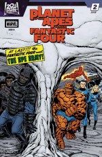 Planet of the Apes vs Fantastic Four #2 Frenz Homage Var