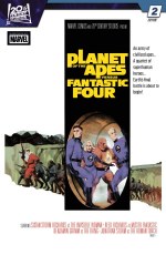Planet of the Apes vs Fantastic Four #2 Davi Go Movie Homage Var