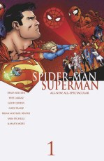 Spider-Man Superman #1 Camuncoli Civil War Homage Wrap Var
