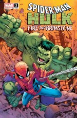 Spider-Man Hulk Fire and Brimstone #2 Land Var