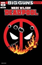 Wade Wilson Deadpool #8 Crossoover Logo Var