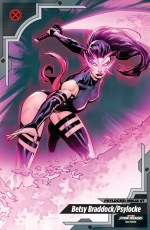 Psylocke Ninja #1 Frigeri Trading Card Var