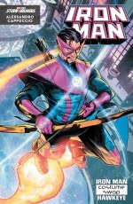 Iron Man #7 Cappuccio Costume Swap Var