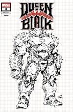 Queen In Black #3 Stegman Design Var
