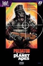 Predator vs Planet of the Apes #2 Campana Movie Homage Var