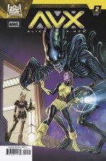 Alien vs X-Men #2 Messina Var