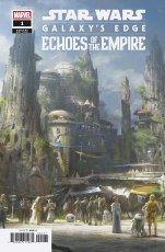 Star Wars Galaxys Edge Echoes of the Empire #1 Concept Art Var