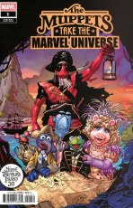 Muppets Take the Marvel Universe #1 Lolli Treasure Island Var