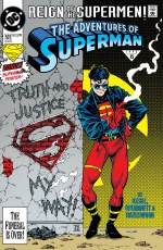 Adventures of Superman #501 Facsimile Ed