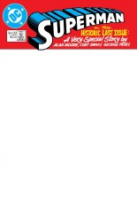 Superman #423 Facsimile Ed Blank Var