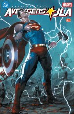 Avengers JLA #4 Facsimile Dellotto Wraparound Var