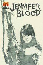 Garth Ennis Jennifer Blood #11 10 Copy Bradstreet B&W Incv (