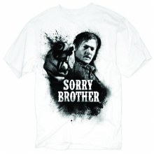 Walking Dead Sorry Brother Px Wht T/S Xxl