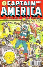 Captain America Living Legend #1 (of 4) Vintage Var