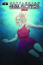 Battlestar Galactica Six #3 (of 5) Frison Cvr