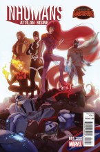 Inhumans Attilan Rising #1 Forbes Promo Var