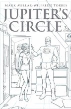 Jupiters Circle #3 Cvr C Quitely Black & White (Mr)