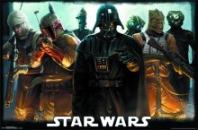 Star Wars Bounty Hunters Rolled Poster