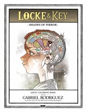 Locke & Key Shades of Terror Coloring Book