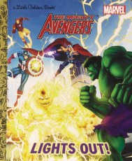 Mighty Avengers Lights Out Little Golden Book