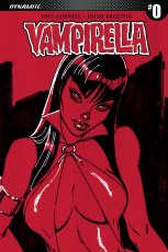 Vampirella #0 Cover C 1:100 Copy Campbell Sneak Peek Incentive Variant