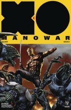 X-O Manowar (2017) #1 Cover D 1:20 Suayan Interlock Incentive Variant