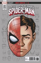 Peter Parker Spectacular Spider-Man #297 Legacy Headshot Var