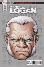 Old Man Logan #31 Mckone Legacy Headshot Var Leg