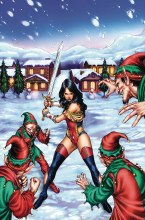 Grimm Fairy Tales 2017 Holiday Special Cvr A Silva