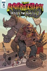 Tmnt Bebop Rocksteady Hit the Road #4 (of 5) Cvr B Strahm