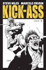 Kick-Ass #11 Cvr B B&W Frusin (Mr)spine cracks