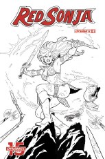 Red Sonja #1 1:20 Conner B&W Incentive Var