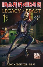 Iron Maiden Legacy of the Beast VOL 2 Night City #1 Cvr B Casas