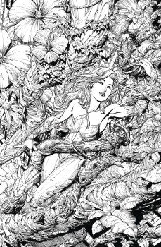 Harley Quinn & Poison Ivy #3 (of 6) Card Stock Ivy Var
