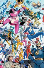 Power Rangers #1 Mora 10 Copy Var