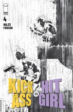 Kick-Ass Vs Hit-Girl #4 (of 5) Cvr B B&W Romita Jr (Mr)