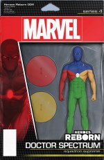 Heroes Reborn #4 (of 7) Christopher Action Figure Var