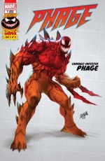 Extreme Carnage Phage #1 Nakayama Design Var