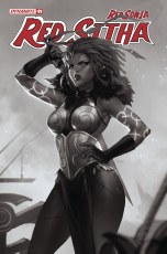 Red Sonja Red Sitha #1 Cvr S 11 Copy Foc Incv Leirix B&W