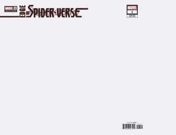 Edge of Spider-Verse #1 (of 5) Blank Cover Var