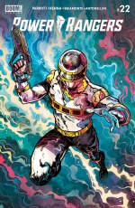 Power Rangers #22 Cvr F Foc Reveal Var Riccardi