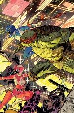 Mmpr Tmnt Ii #1 (of 5) Cvr C Connecting Var 3 Mora